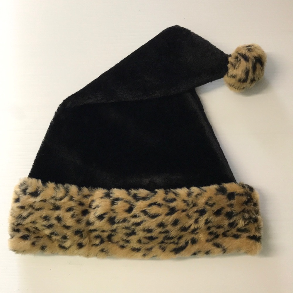 Jaguars Print Santa Hat